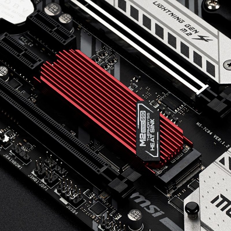 Tấm tản nhiệt ổ cứng dành cho máy tính PCI-E M.2 2280 SSD