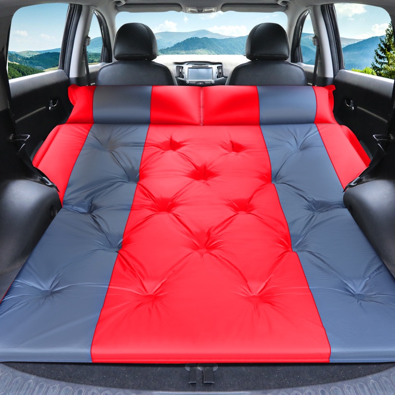 NỆM HƠI Ô TÔ SUV MPV TÚI NGỦ ĐÔI đệm hơi CẮM TRẠI và DU LỊCH miếng lót ngủ trải lều KHÔNG cần dùng ống bơm