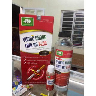 Cai thuốc lá thuốc lào vương khang tâm an chính hãng cai dứt điểm sau 3-5 ngày