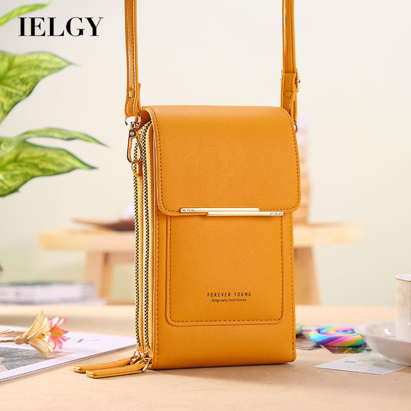 Túi đeo chéo đựng điện thoại thiết kế nhỏ nhắn thời trang xinh xắn dành cho nữ IELGY