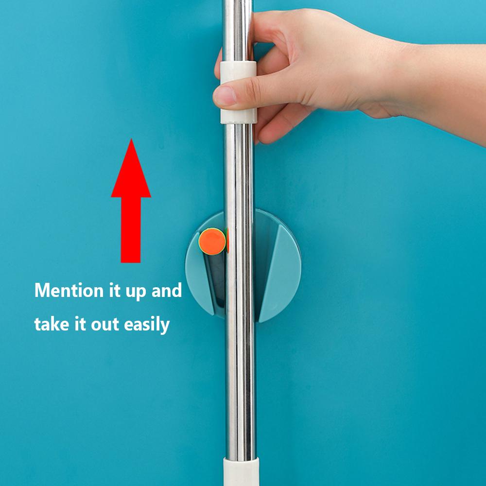 Giá Đỡ Cây Lau Nhà 24 Ngăn Gắn Tường Tiện Lợi