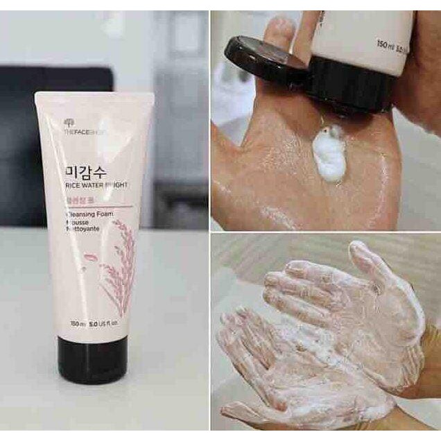 Sữa rửa mặt gạo Rices Water Bright Foaming Cleanser - HONGS BEAUTY | BigBuy360 - bigbuy360.vn