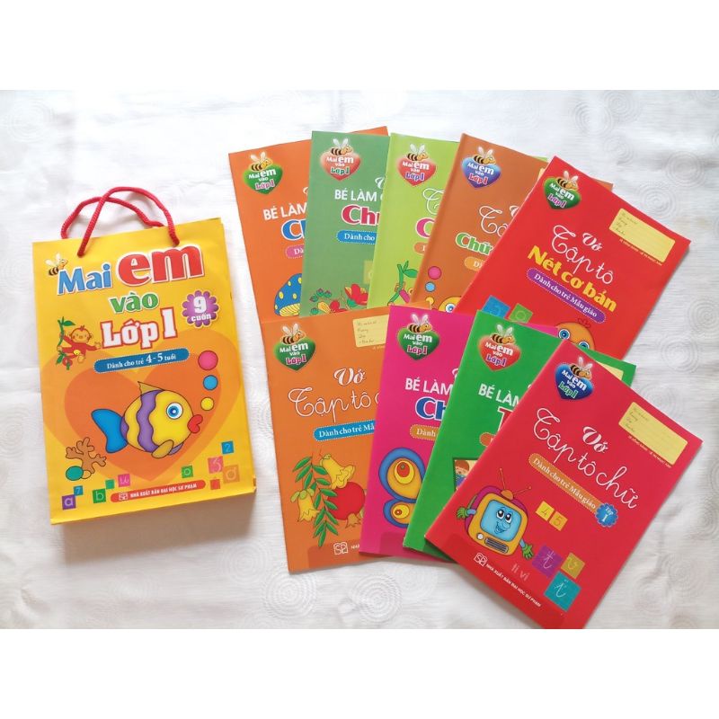 Sách - Mai Em Vào Lớp Một 4 - 5 Tuổi