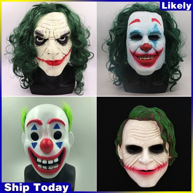 Mặt nạ chú hề ma quái hóa trang Halloween độc đáo cho nam