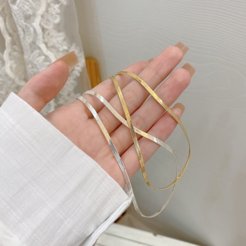 Vòng cổ Hình Xương Rắn Phong Cách hip hop Thời Trang Dành Cho Nam Nữ