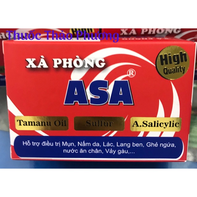 Xà phòng ASA - dành cho da mụn,nấm,lang ben,ngứa,vảy gầu...