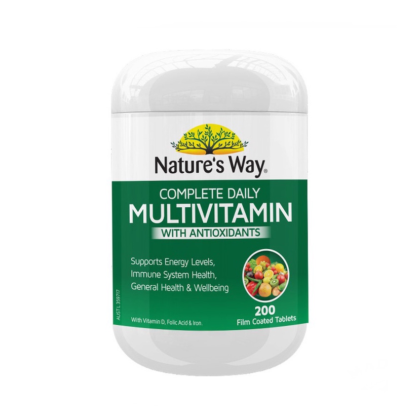 Nature’s Way Complete Daily Multivitamin Úc 200 Viên