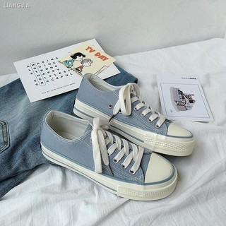 Giày Thể Thao Vải Bạt Thời Trang Hàn Dành Cho Nữ 2020