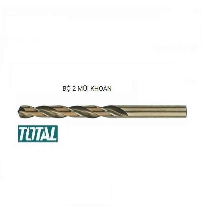 BỘ MŨI KHOAN SẮT TOTAL TAC100903