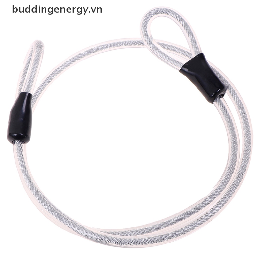 Dây Khóa Xe Đạp Chống Trộm Bằng Thép 10mm 1.2m