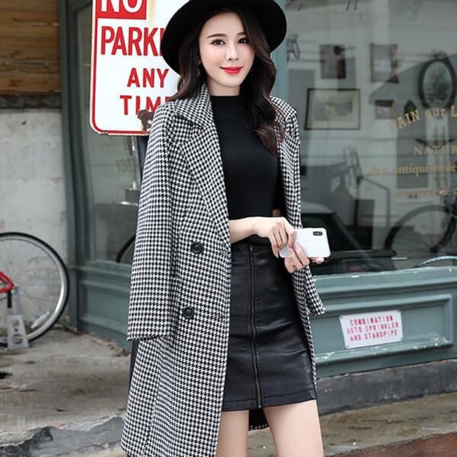 Áo khoác dạ sang trọng. Hàng Việt Nam chất lượng cao.