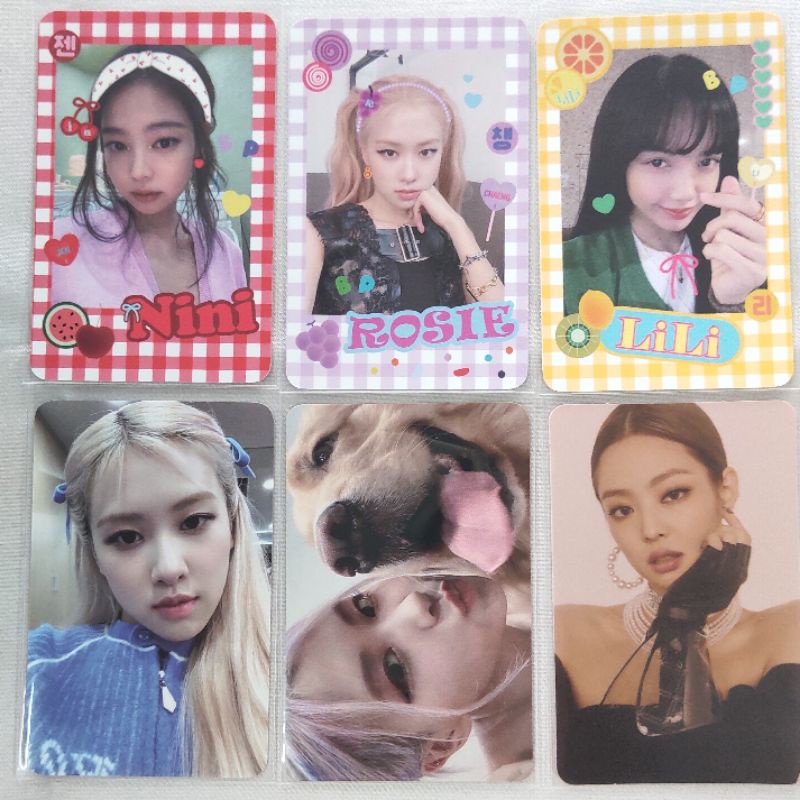 Card BLACKPINK official (thẻ ảnh)