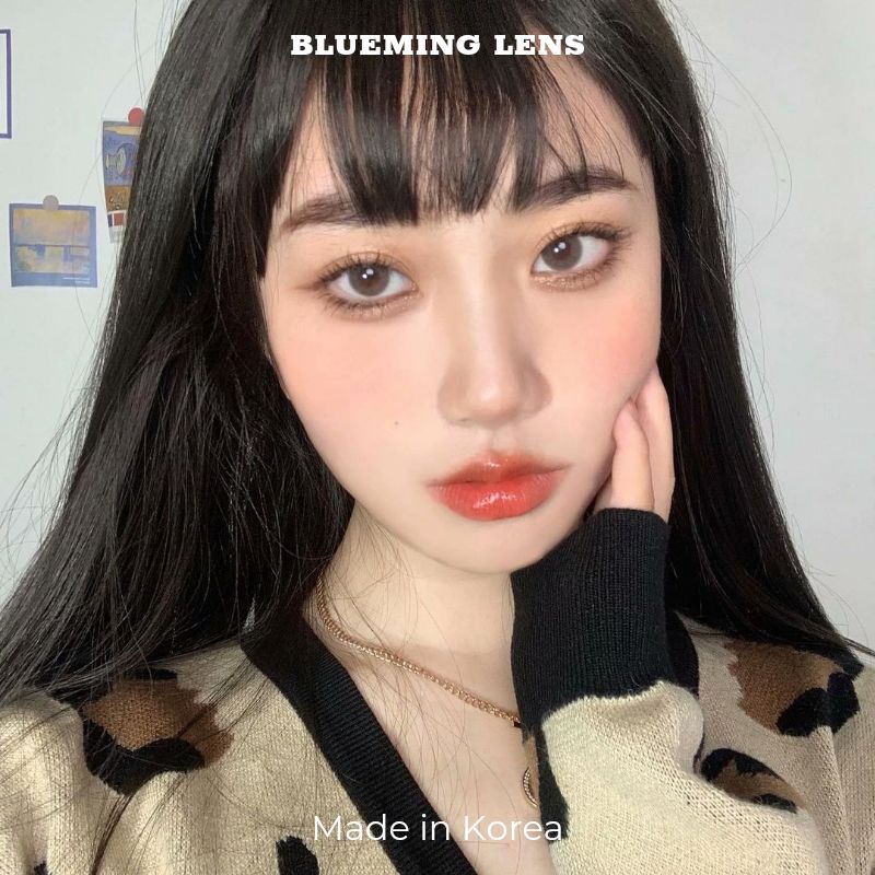 Lens mắt trong veo  kính áp tròng tự nhiên giãn nhỏ size S