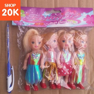 Set 5 Búp bê mini dễ thương