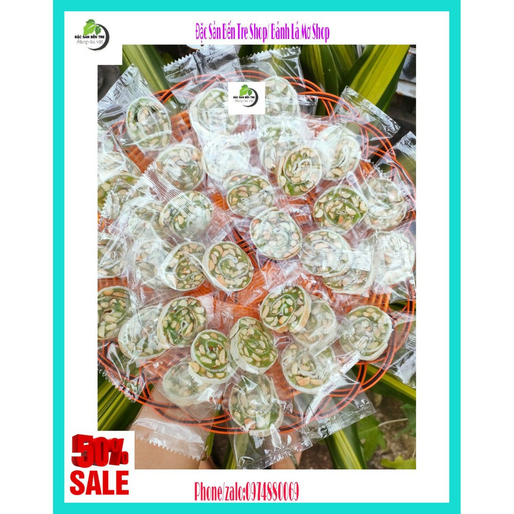 ( ĐẶC SẢN BẾN TRE) 100GR KẸO DỪA DỨA ĐẬU PHỘNG KIÊN LONG- ĐẶC SẢN BẾN TRE SHOP
