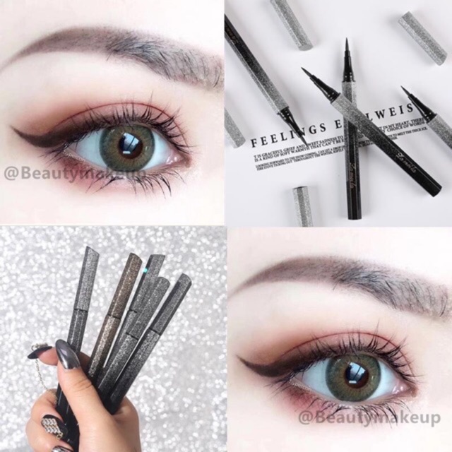 Kẻ Mắt Nước siêu mảnh BOBEINI nhũ sang trọng (A1)