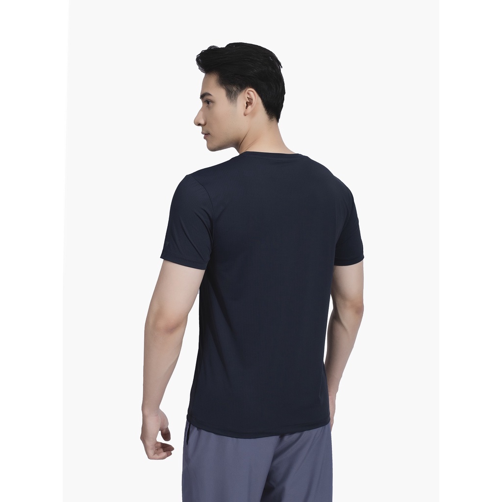 Áo Thun Nam Ngắn Tay Cổ Tròn Aristino ATS032S2 Áo Phông T-Shirt Trơn Màu Chất Vải Thun Lạnh Thể Thao Dáng Slim Fit