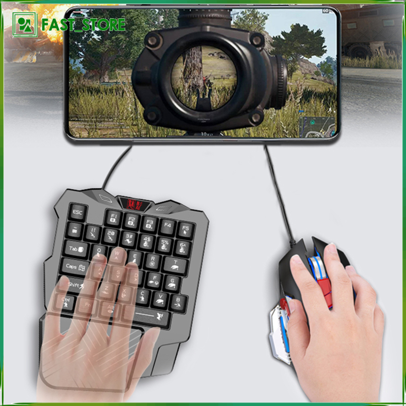 Bàn Phím Chơi Game Chuyên Nghiệp Có Dây Đeo Cổ Tay | BigBuy360 - bigbuy360.vn