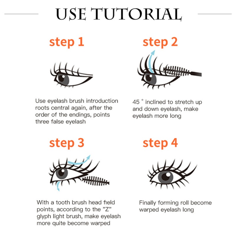 Mascara YOUYO Sợi Tơ 4D Chống Thấm Nước Không Nhòe Chuốt Dài Và Dày Mi Tự Nhiên