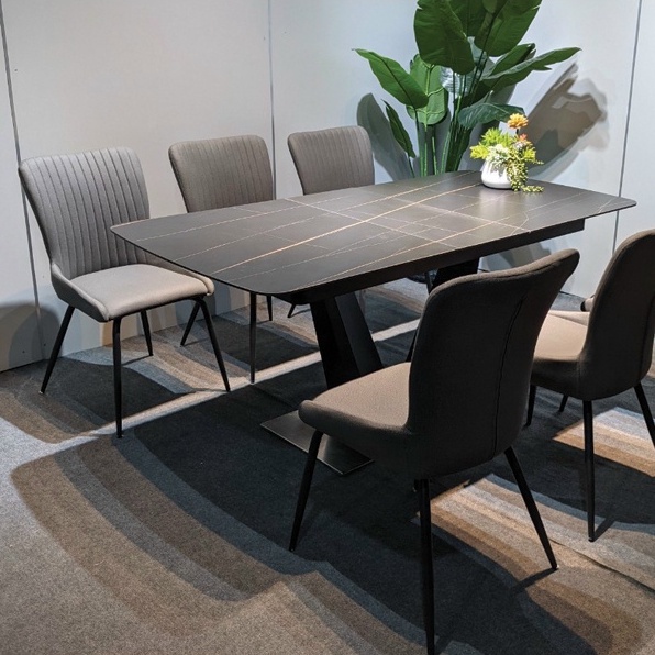 Bàn ăn thông minh kéo dài chân chữ V nhập khẩu