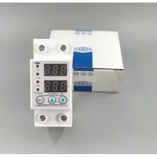 Bảo vệ mất trung tính có màn hình hiển thị Vôn và Ampe. Có thể cài đặt giá trị điện áp và dòng điện
