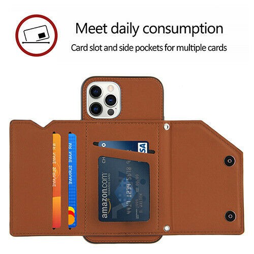Bao Da Thời Trang Sang Trọng Thích Hợp Cho Apple iPhone12 11 Pro Max 12 Mini 12 Pro Max iP 11Pro