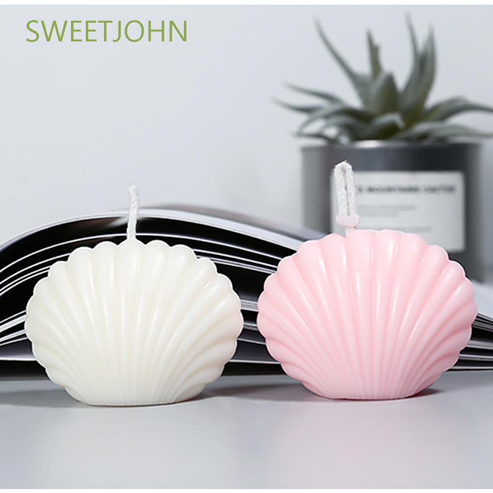 Khuôn Silicone Tạo Hình Vỏ Sò 3d Làm Xà Phòng / Nến / Xà Phòng Diy