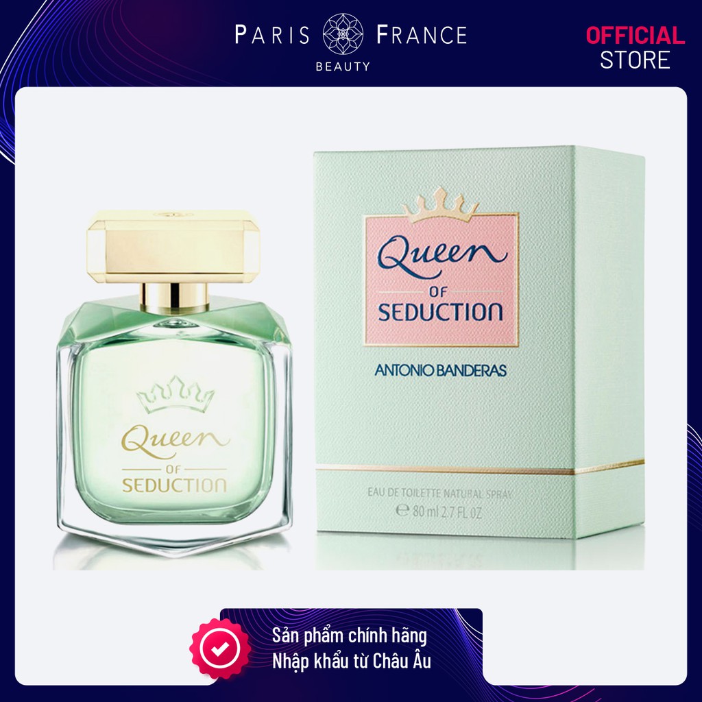 Paris France Beauty - Nước Hoa Nữ Antonio Banderas Queen Of Seduction EDT