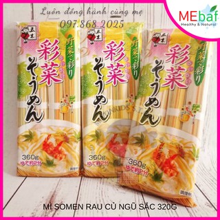 [date 7/2023] Mì somen rau củ ngũ sắc 320g DA0014