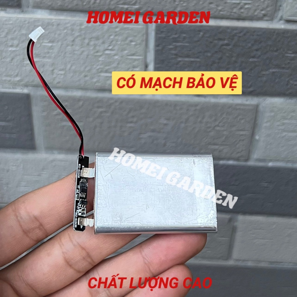 Pin lithium 3.7V 1200mah có mạch bảo vệ mới 100% chất lượng cao - D0439