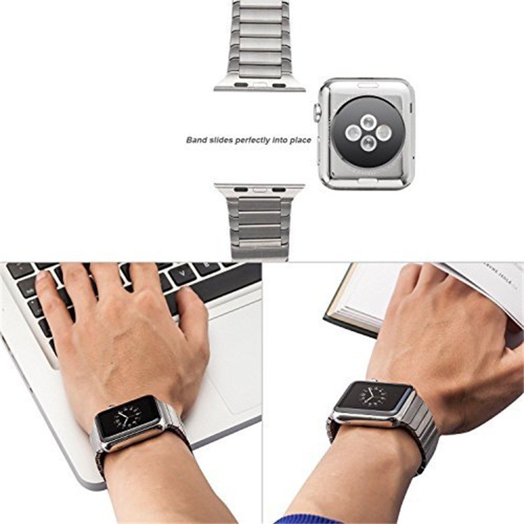 Dây đeo inox cho đồng hồ thông minh apple watch series 1 / 2 / 3 ( 38mm / 42mm )