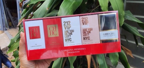 [Auth]- Set 5 chai nước hoa mini Carolina Herrera cho nữ