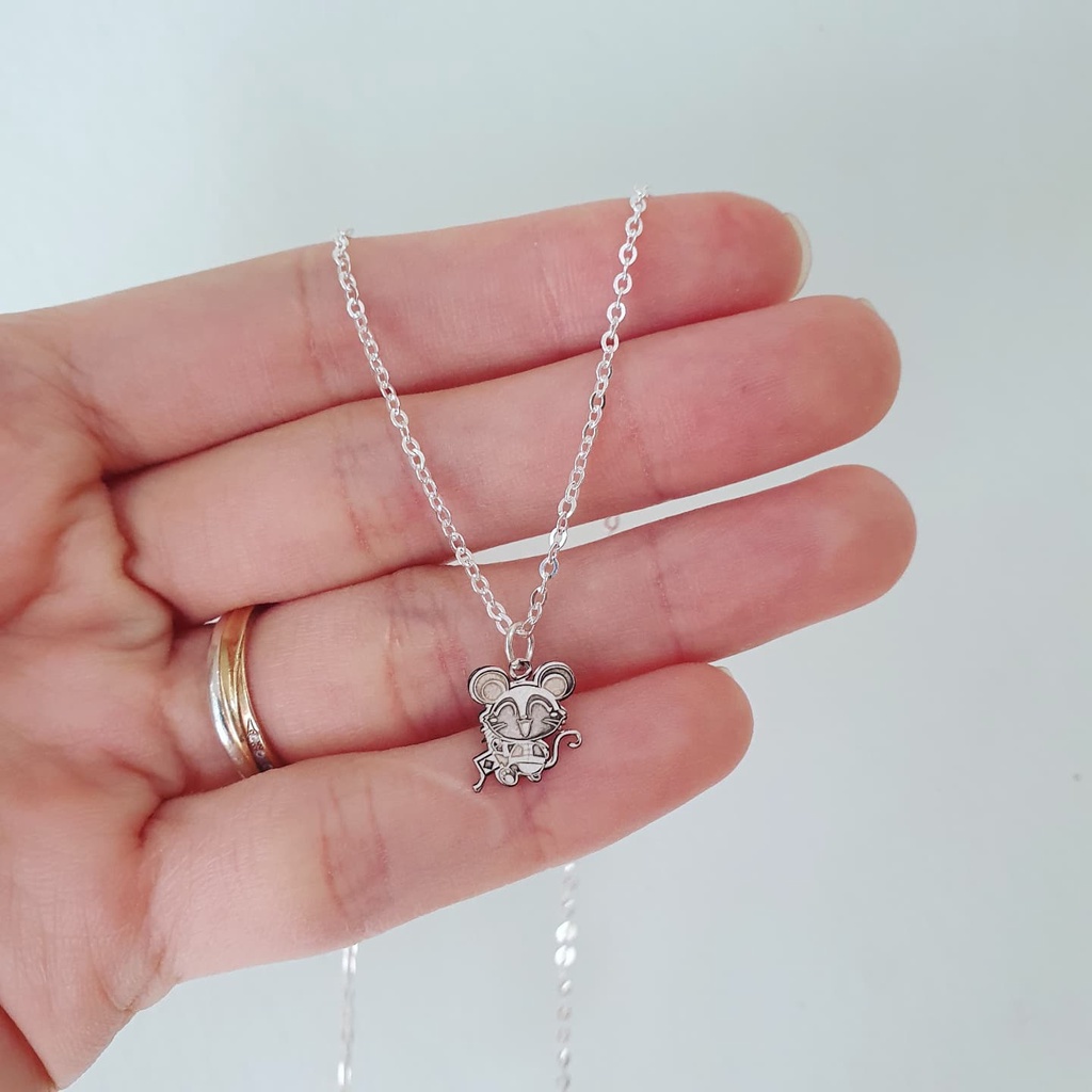 Dây chuyền bạc mặt 12 con giáp