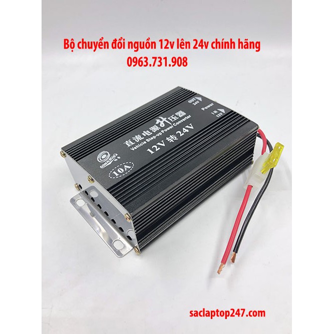 Bộ chuyển đổi nguồn 12V lên 24V 10A chính hãng