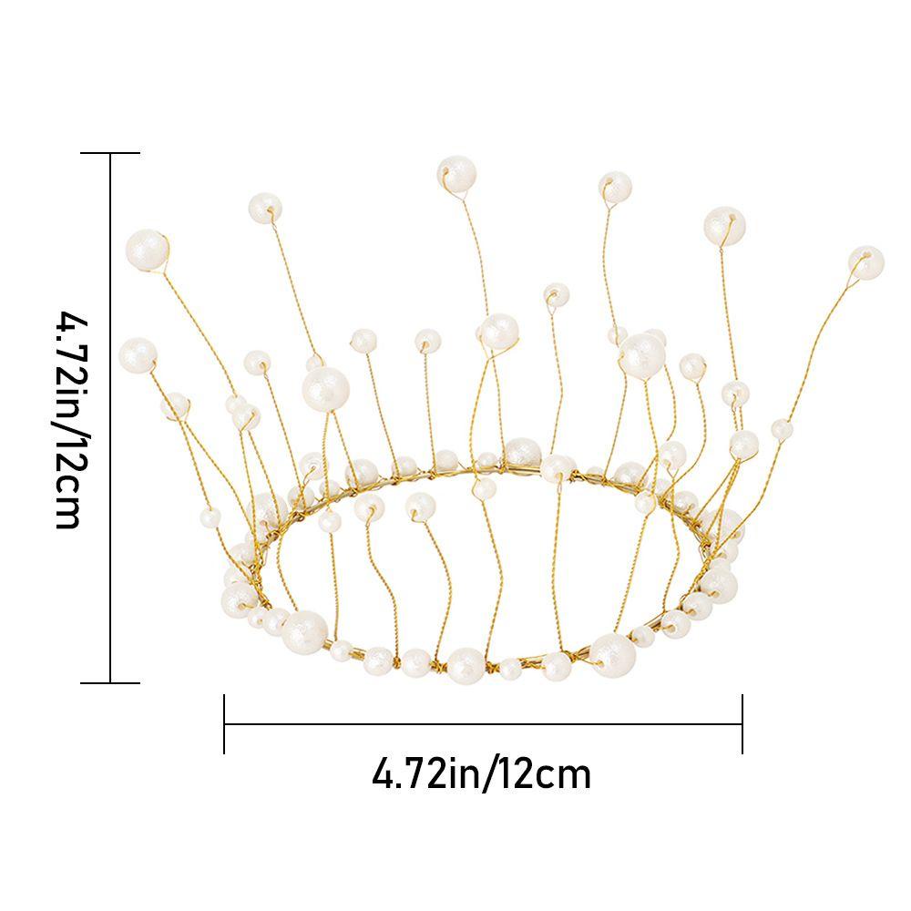 Phụ Kiện Trang Trí Bánh Kem Tráng Miệng Hình Vương Miện Lấp Lánh