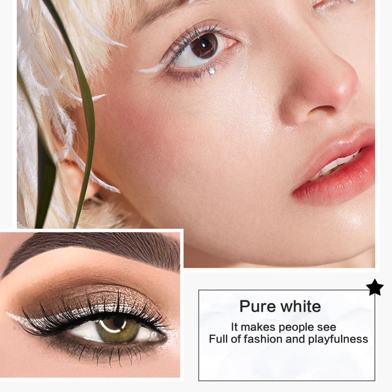 Bút Kẻ Mắt Dạng Lỏng Pudaier 18 Màu Tùy Chọn Lâu Trôi Chống Thấm Nước