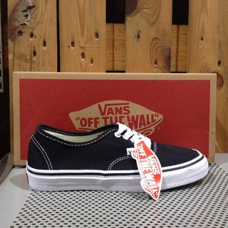 Giày Vans Authentic đen