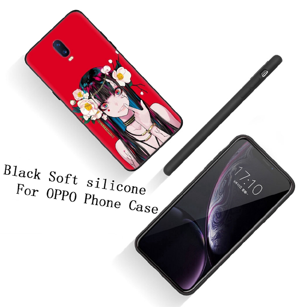Ốp điện thoại silicone hình Anime cho OPPO F11 R17 PRO F1PLUS A9 R9 R9S R15 A1K A5 A9 2020