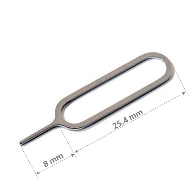 1 cái que chọc khe sim cho điện thoại 6/6plus/6s/6s plus/6/7/7plus/8/8plus/x/xs/xs max/11/11 pro/11 promax 2 Case