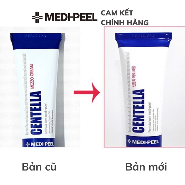 Kem hỗ trợ da mụn Medi-Peel Centella Mezzo Cream - Chính Hãng Hàn Quốc Có QRcode