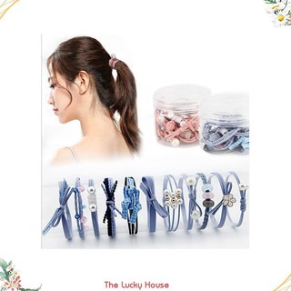 Set 11 dây buộc tóc cao cấp xuất nhật hd05