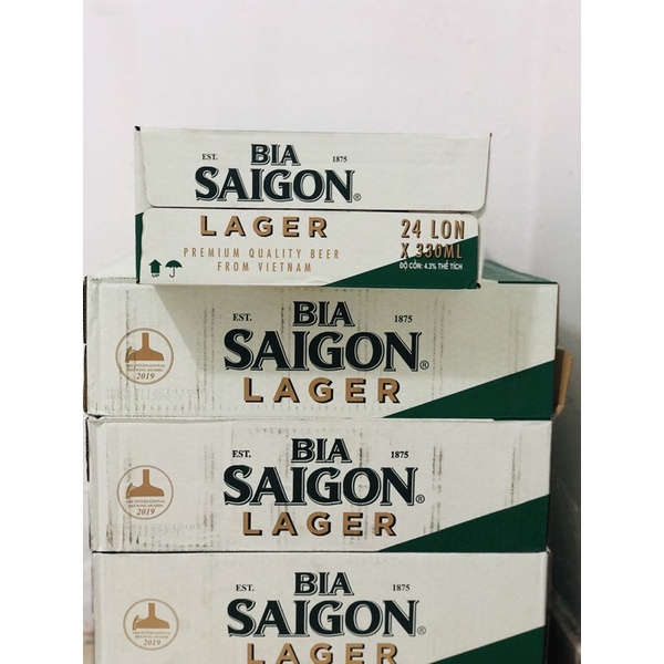Bia Sài Gòn Lager 24 lon/Thùng Chang's Food