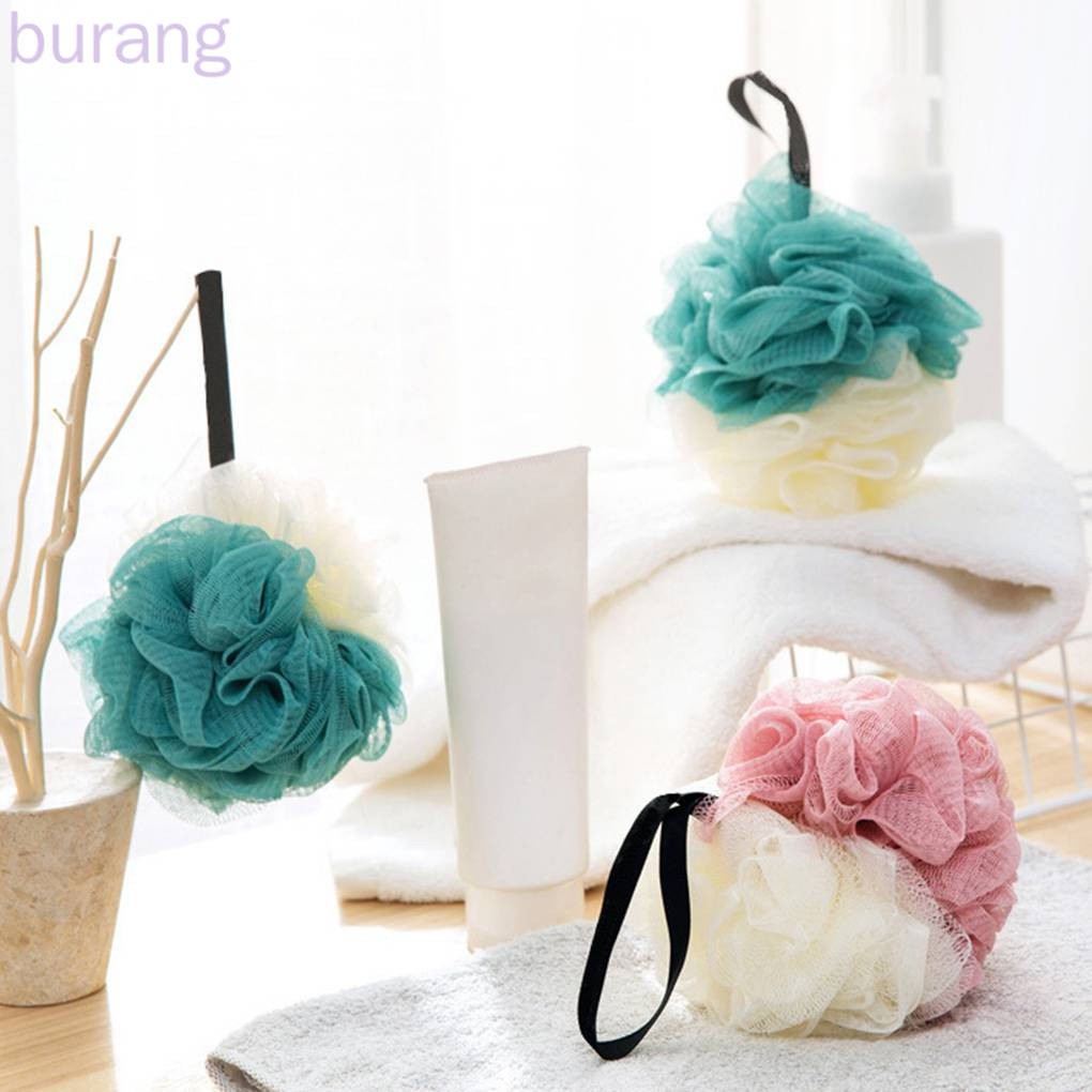 Bông tắm cỡ lớn nhiều màu sắc sử dụng tiện lợi