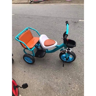 Xe đạp xích lô 2 ghế cho bé