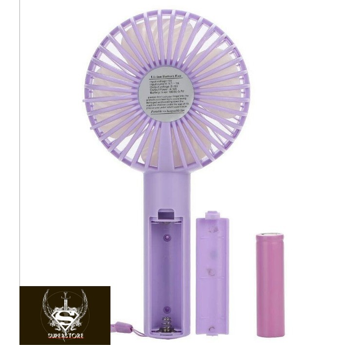 Quạt mini cầm tay cao cấp Solove N9-FAN màu xanh lam - SuperStore