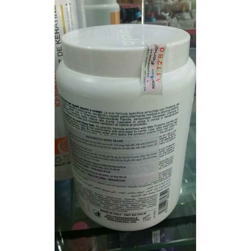 HẤP DẦU FANOLA NUTRICARE CHỮA TRỊ TÓC HƯ TỔN 1500ml ( hàng chính hãng)