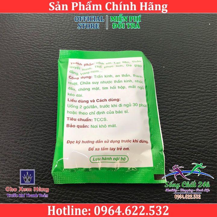 Cốm An Thần Viện Y Học Cổ Truyền Quân Đội - Sống Chất 24h