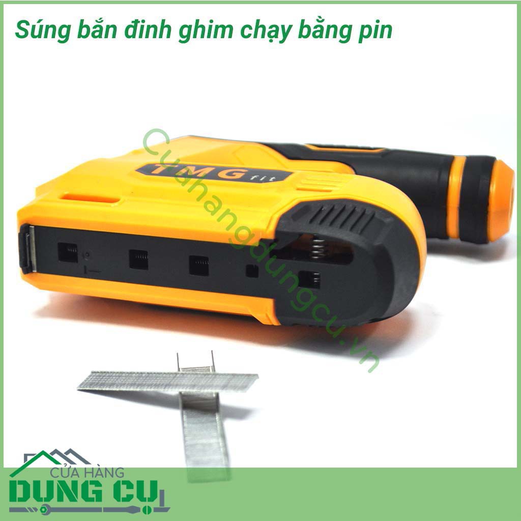 Súng bắn đinh ghim chạy bằng pin TMG