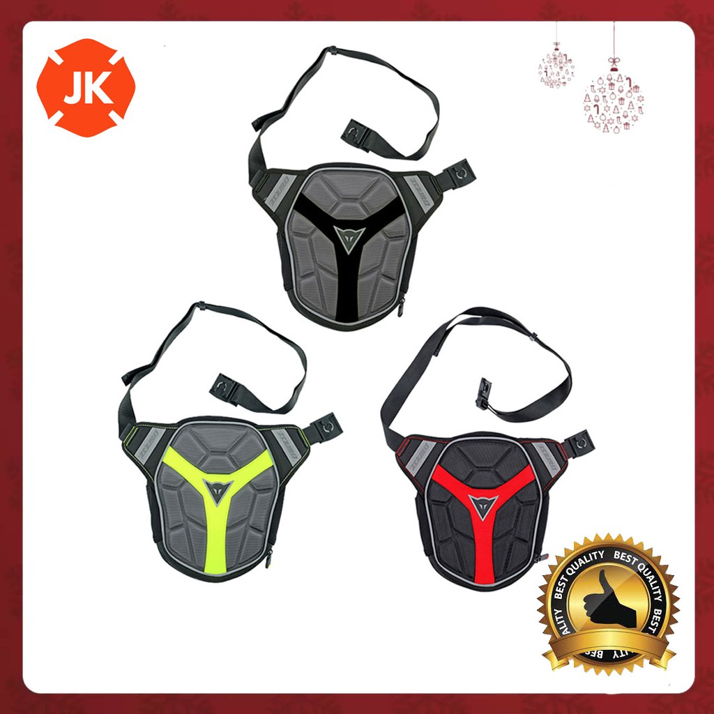 TÚI ĐEO ĐÙI ĐEO HÔNG Dainese D-Exchange Leg BAG PHIÊN BẢN MỚI NHẤT: