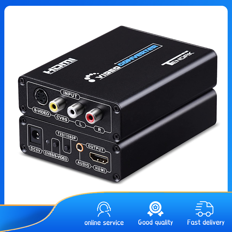 Bộ Chuyển Đổi Analog Video Sang Hd Av S-Video Sang Hdmi